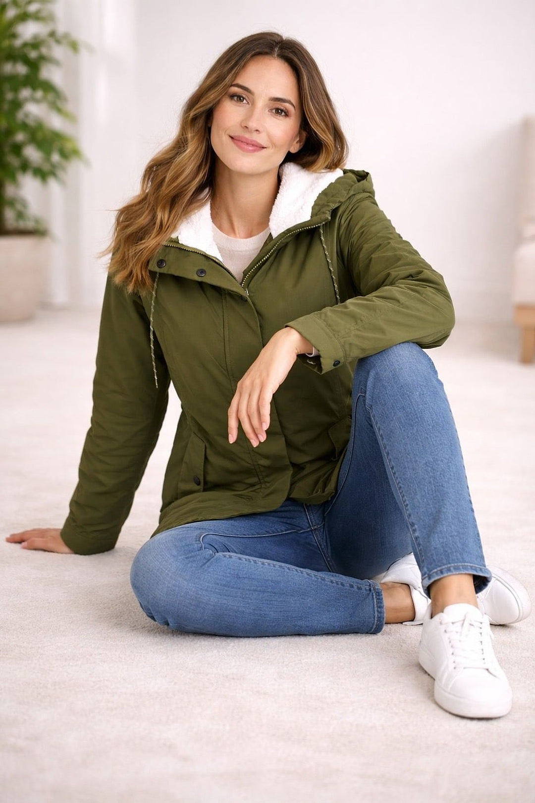 Beatrice Warm Long Hooded Puffer Winter Jacket 2