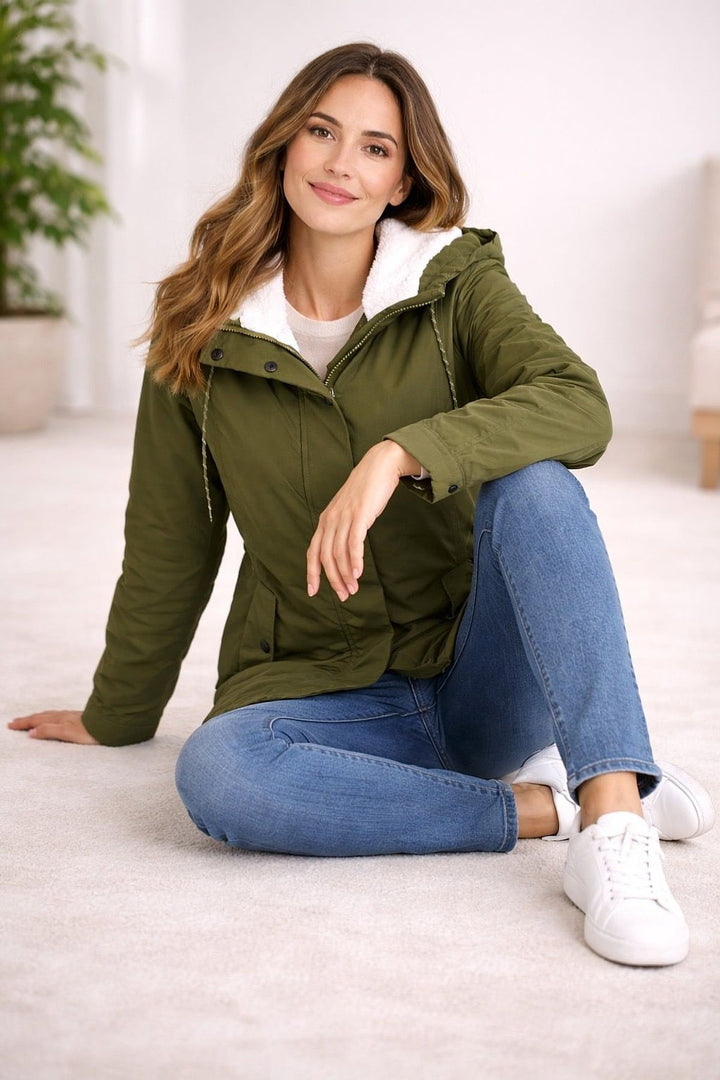 Beatrice Warm Long Hooded Puffer Winter Jacket 2