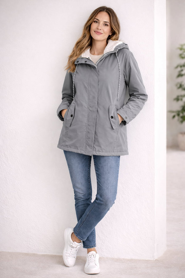 Beatrice Warm Long Hooded Puffer Winter Jacket 6