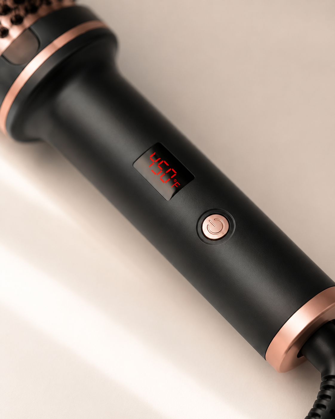 Heat that styles as you brush