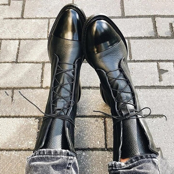 Willow Classic Faux Leather Ankle Boots 4