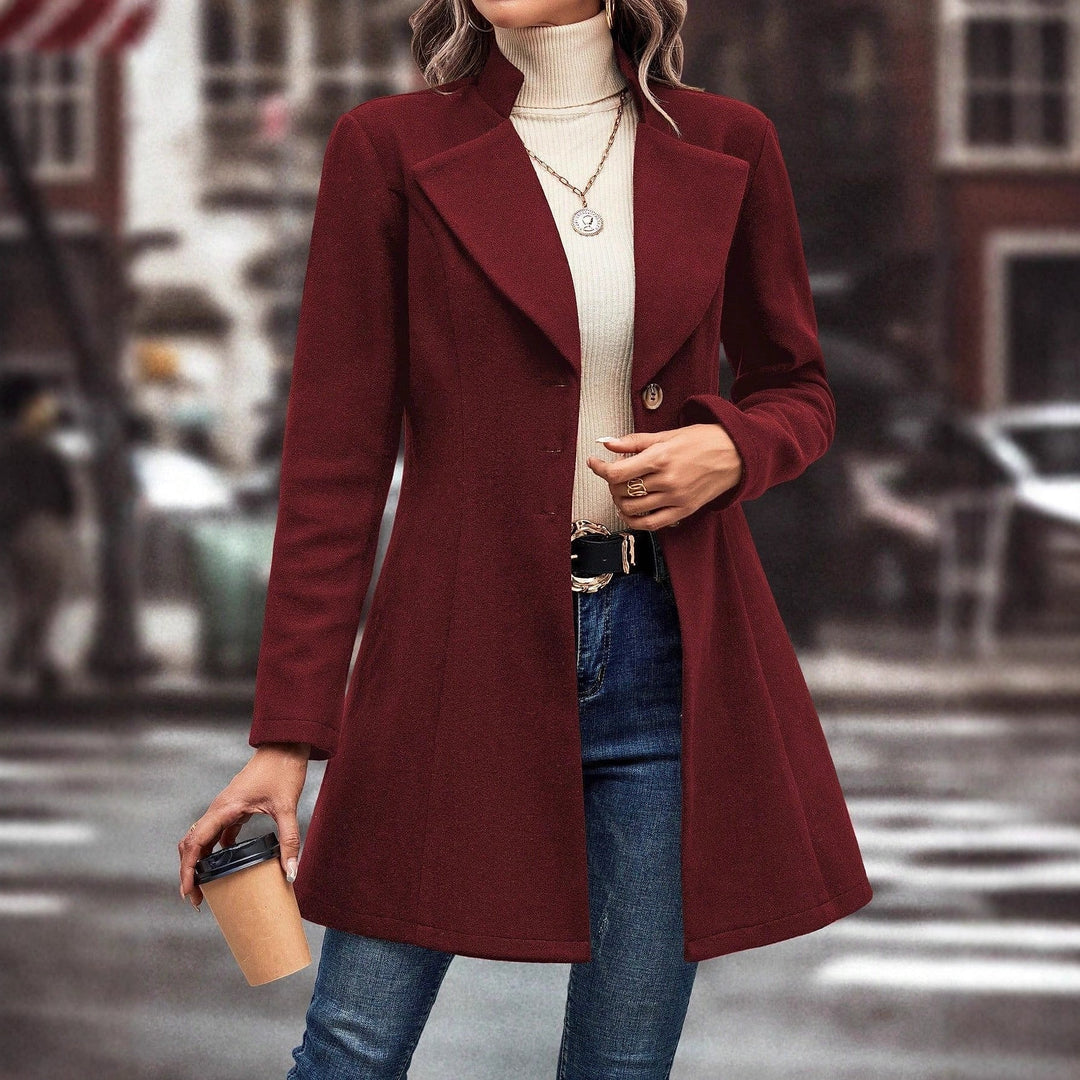 Yasmin Elegant Tailored Fit Long Blazer 1